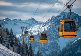 Skiing in Gulmarg